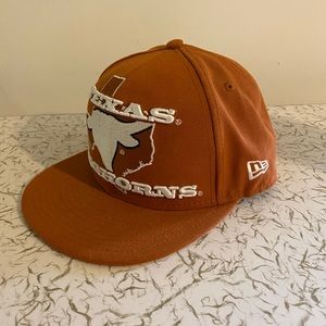 Texas Longhorns New Era Fitted Hat Size 7